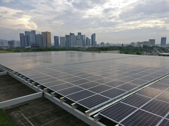 304永利电力义乌国际商贸城20MW屋顶分布式项目顺利满发并网